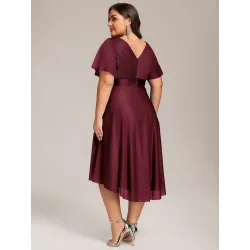 ELEGANTNE SVETLUCAVE MIDI HALJINE
