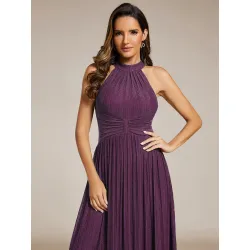 DUGE HALTER HALJINE SA KOPČANJEM OKO VRATA