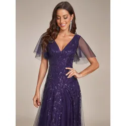 Duge svečane haljine sa rukavima